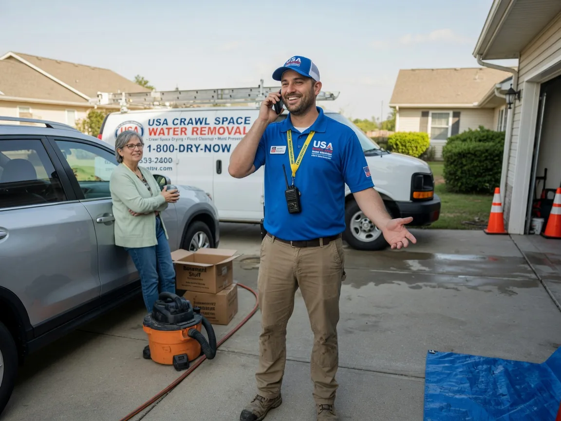 Crawl Space Water Removal Emmitsburg, MD FAQs